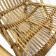 Audoux-Minnet rattan lounge set, 2 armchairs and table 1950-1960