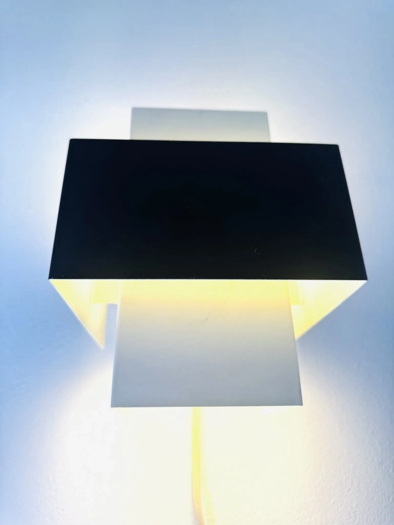 Geometric Wall Lamp By J.J.M. Hoogervorst For Anvia Nederland, The Netherlands, 1960S