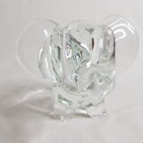 Catchall "Elephant" in crystal "Art Vannes France"