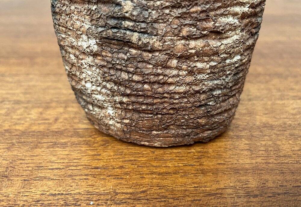 Owl sculpture in Italian pottery from the mid-century by Aldo Londi for Bitossi, 1960s.