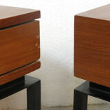 Pair of Marcel Gascoin bedside tables