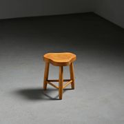 Free-form stool by Christian Durupt, around 1955.