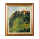 Painting by Robert KUVEN – Oil on canvas [ HST ] – Landscape HEILIGENBERG in ALSACE