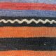 Vintage turkish handmade cushion cover , 30 x 50 cm