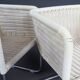 Chaises cantilever blanches Tecta D43, années 1980, lot de 4