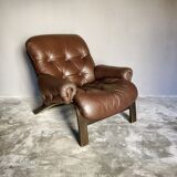 Armchair and ottoman by Oddvin Rykken for Rybo Norway 1974