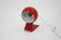 Lampe de table réglable rouge des années 1960, Allemagne