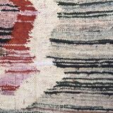 Moroccan Berber carpet Kilim Boucherouite 2.58x1.41m