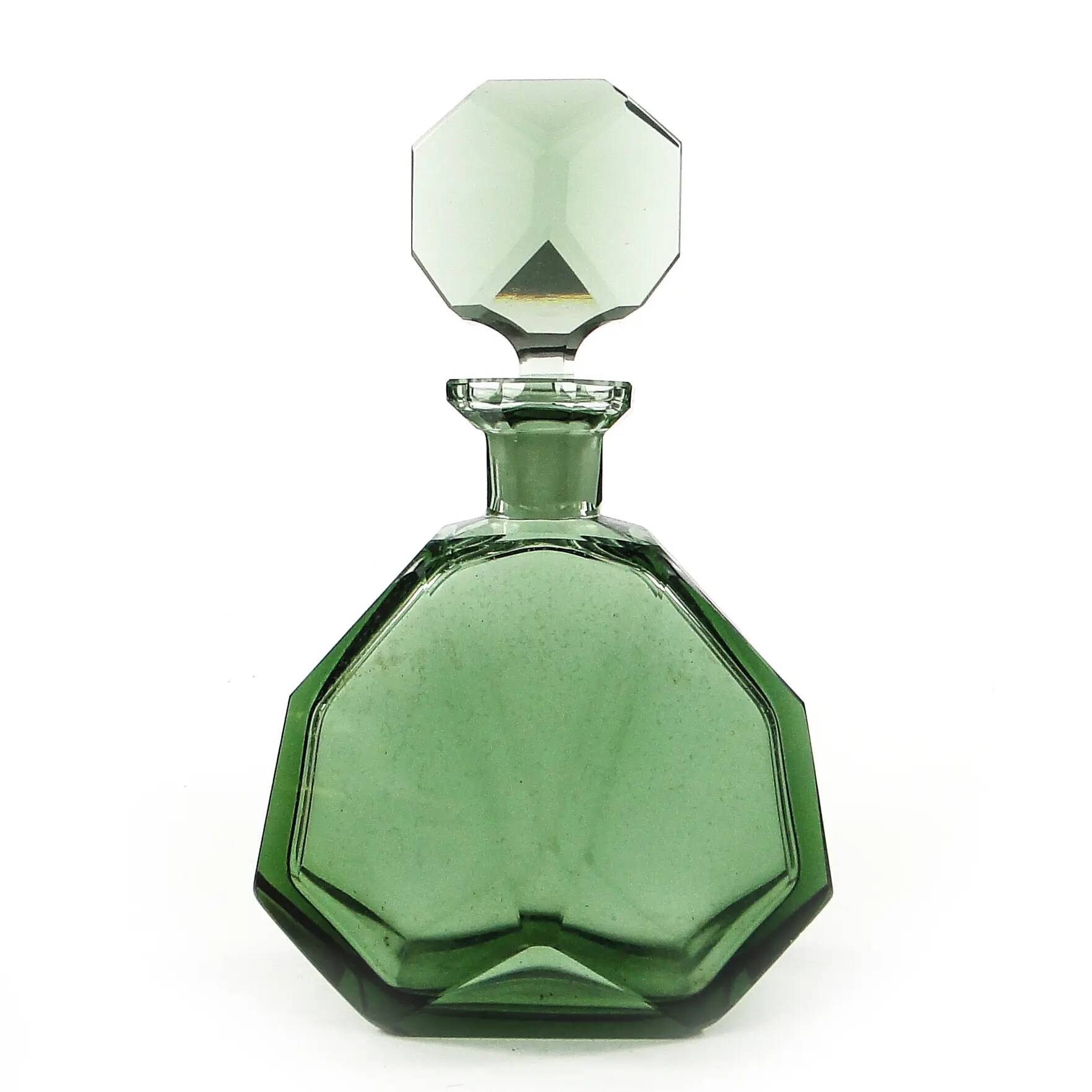 Carafe, Art Deco, crystal, Moser, Czechoslovakia, 1950s
