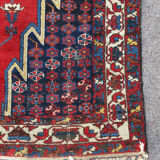 Tapis ancien en laine fait main Mazlagan Iran 194 cm