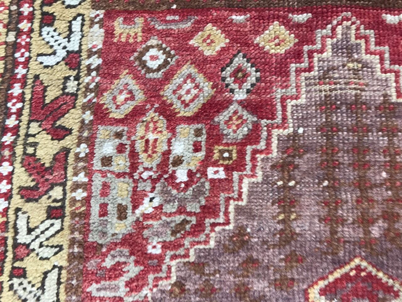 Old Turkish carpet Yastik 70x108 cm