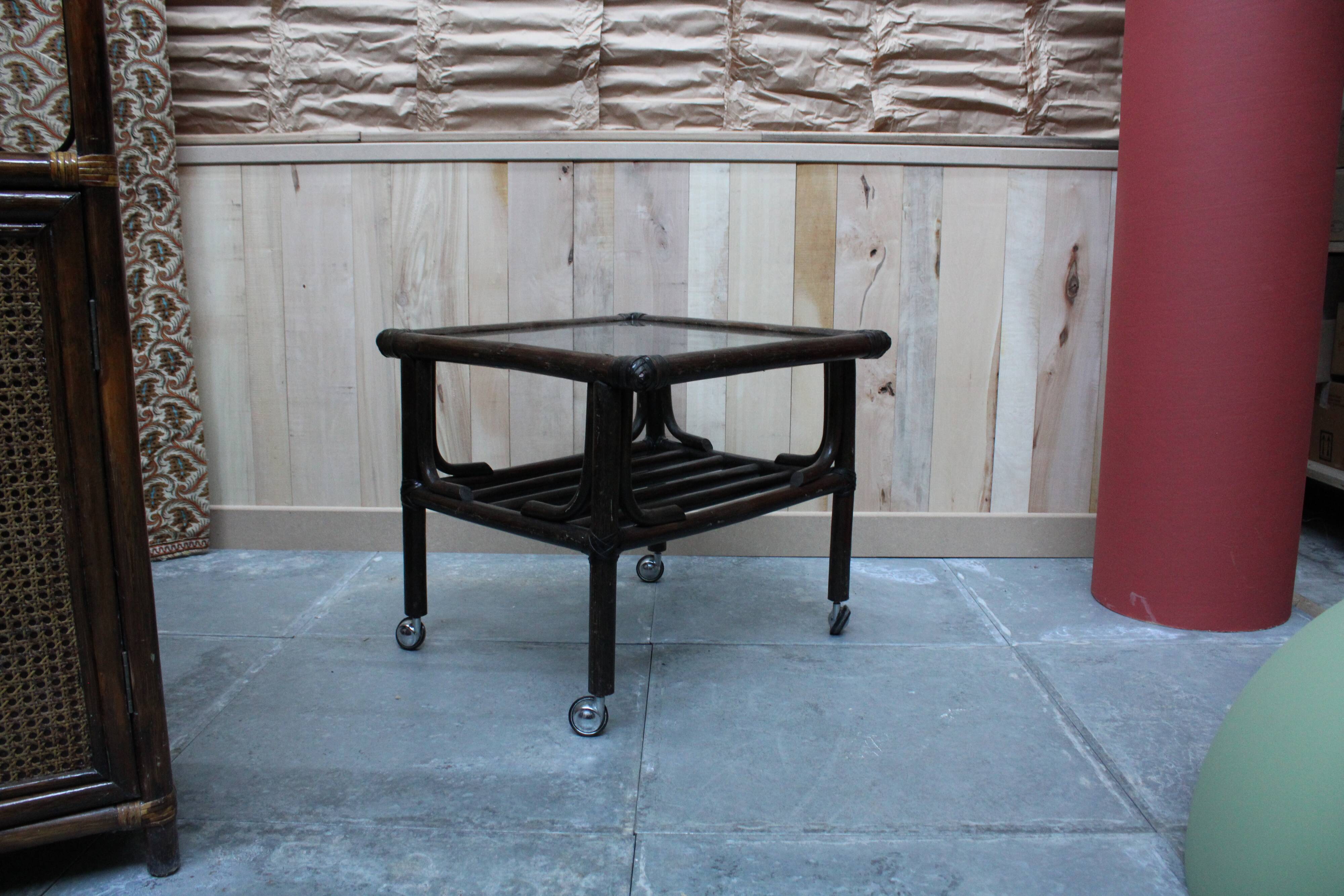 bamboo coffee table