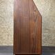 60s 70s teak secretary chest of drawers Danish Modern by Dyrlund Denmark