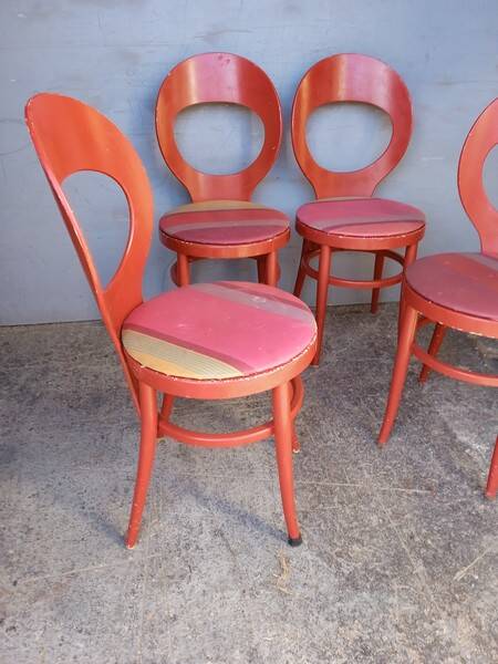 Baumann 4 vintage design seagull chairs