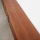 Low mahogany furniture, Danish design, 1970s, made in Denmark.