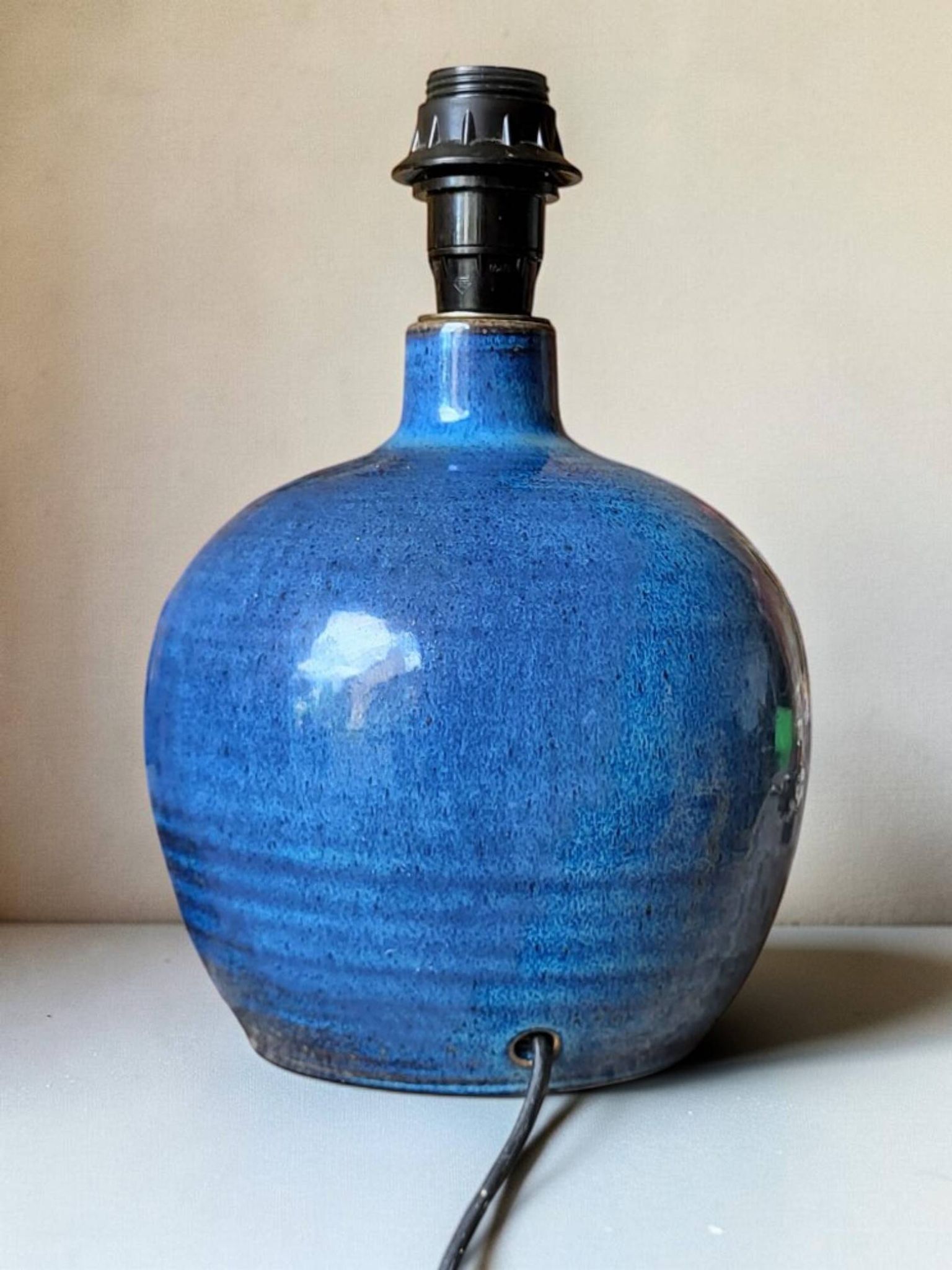 Lampe en grès Hurtault, Puisaye