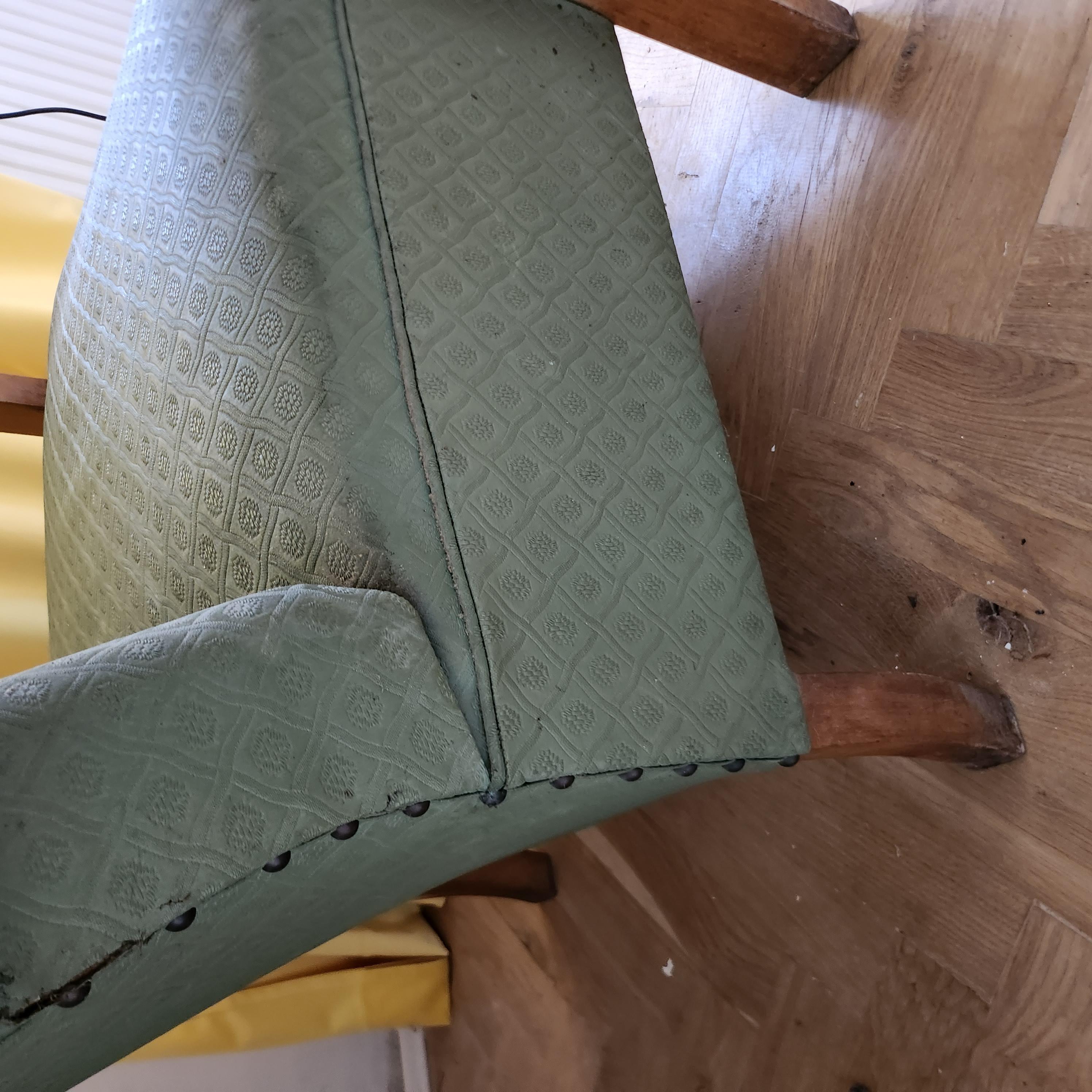 Fauteuil en bois courbé