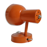 Vintage orange metal spot lamp