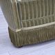 1960s, Danish armchair, original striped furniture velour, beech wood legs.