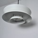 White Trava Pendant Lamp by Carl Thore for Granhaga, Sweden 1960s