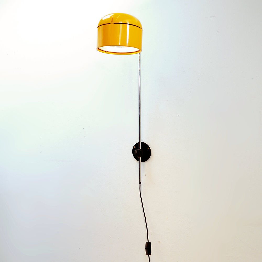 Yellow wall lamp Space Age by Arnold Berges for Staff – Germany, 1970s