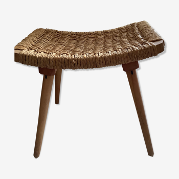 Tabouret vintage artisanal