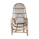 Vintage rattan armchair