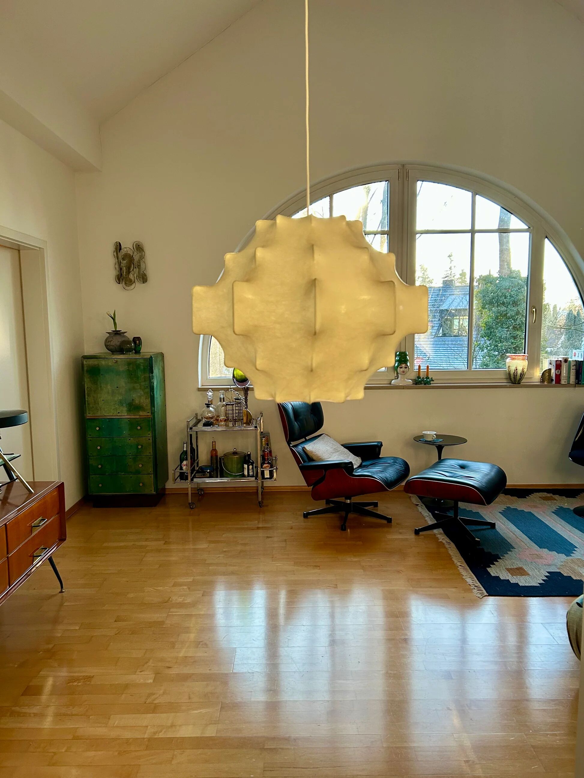 Cocoon by Goldkant, Germany, 1960s in the style of Taraxacum S by Castiglioni FLOS.