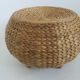 Tabouret en jonc et bambou 1970 1980