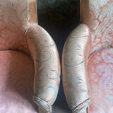 Pair of toad armchairs