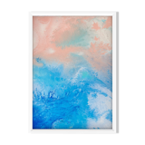 Modern abstract canvas "Islands in the Sun"