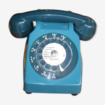 Blue telephone Socotel 63 S