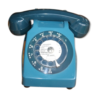 Blue telephone Socotel 63 S
