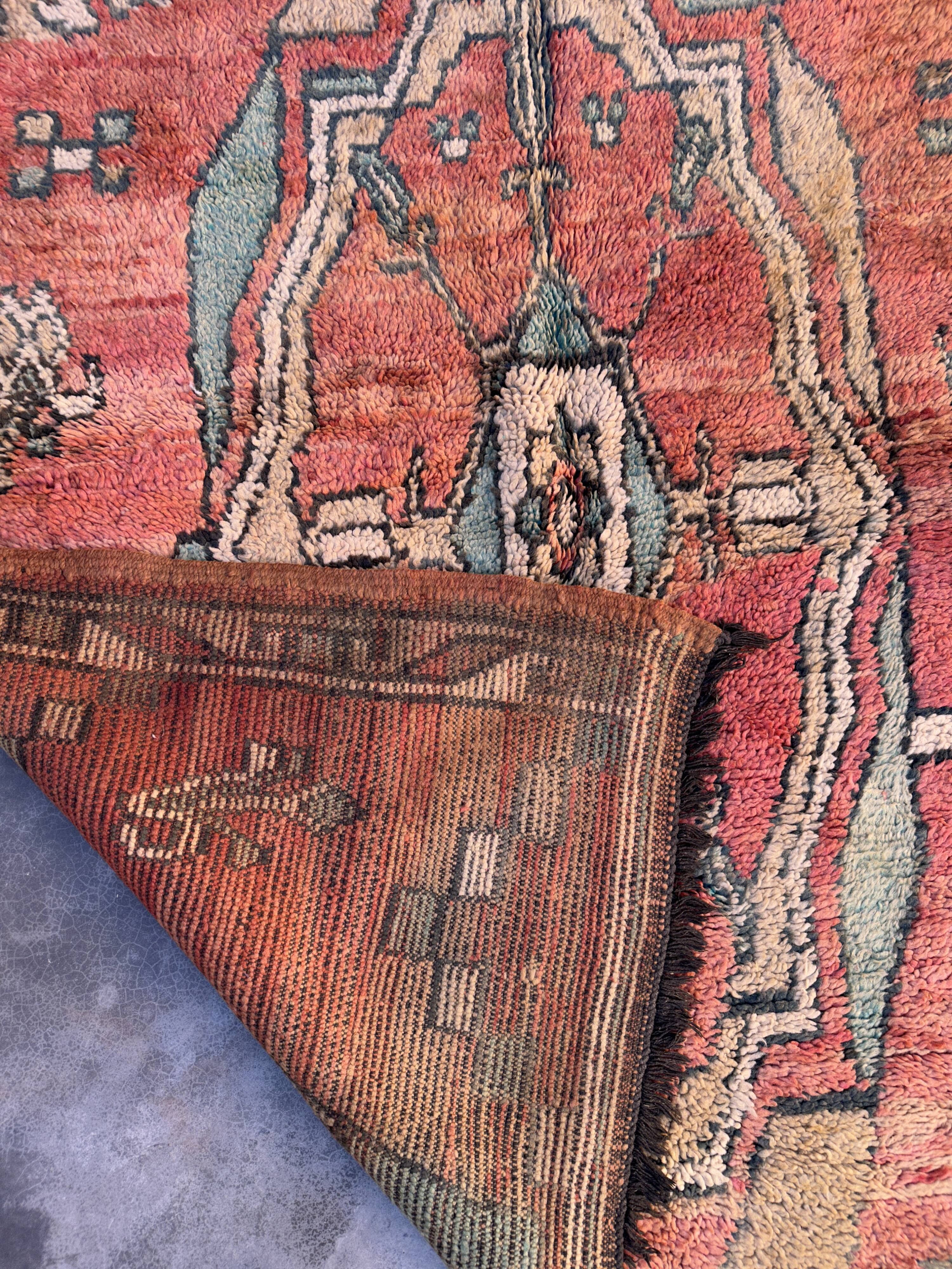 Moroccan carpet 126x254cm