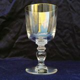 Crystal glass Saint Louis model Manet gold net N°2