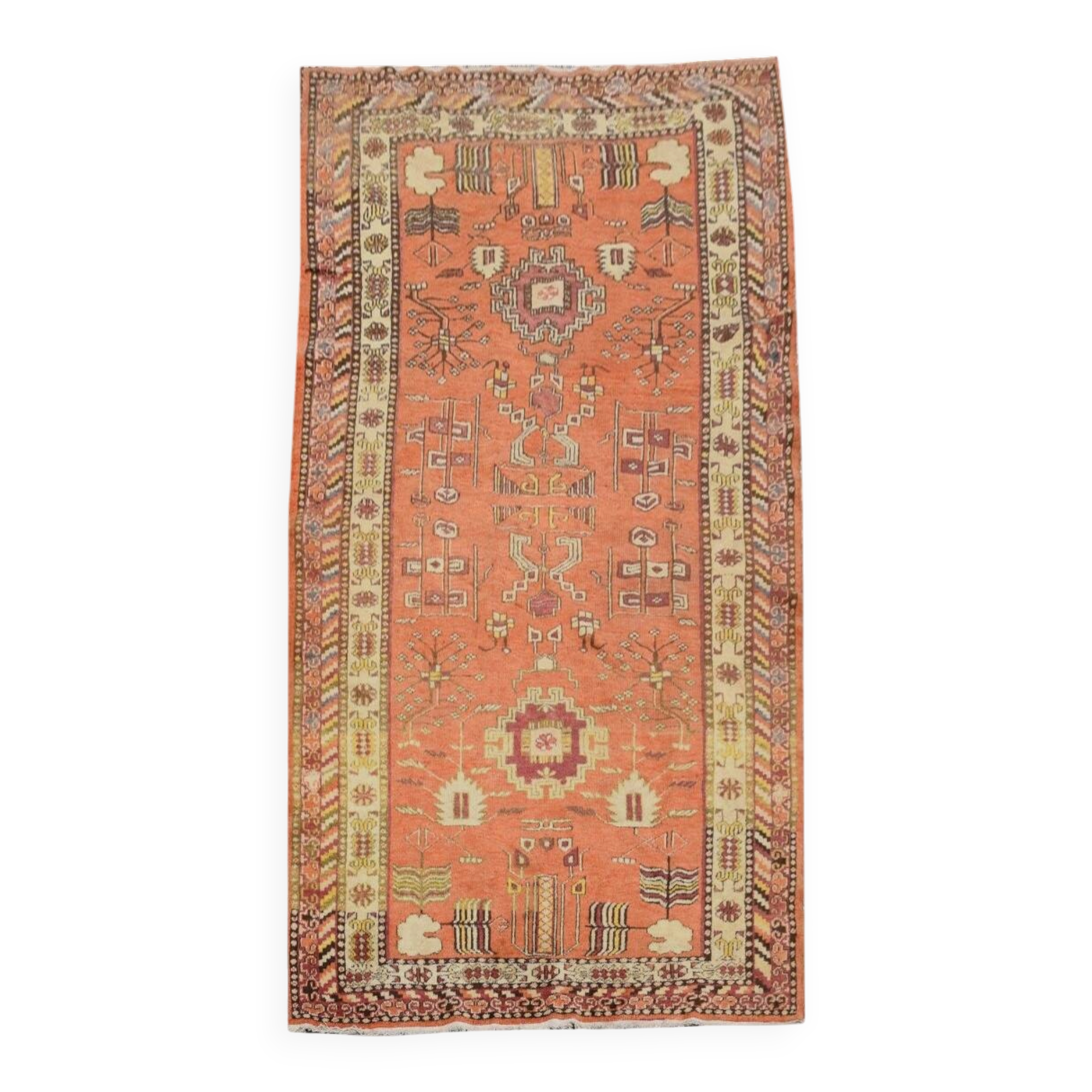 Khotan carpet Turkestan - Samarkand: 285x138 cm "Galerie Sardje"
