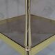 Hollywood Regency Italian brass etagere, 1970s