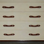 Commode Ralph Lauren Modern Hollywood cuir et bois