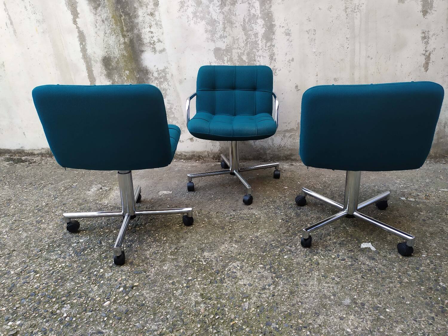 Fauteuils bureau Airborne vintage