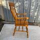 Wooden armchair