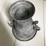 Paire de caches pots en zinc