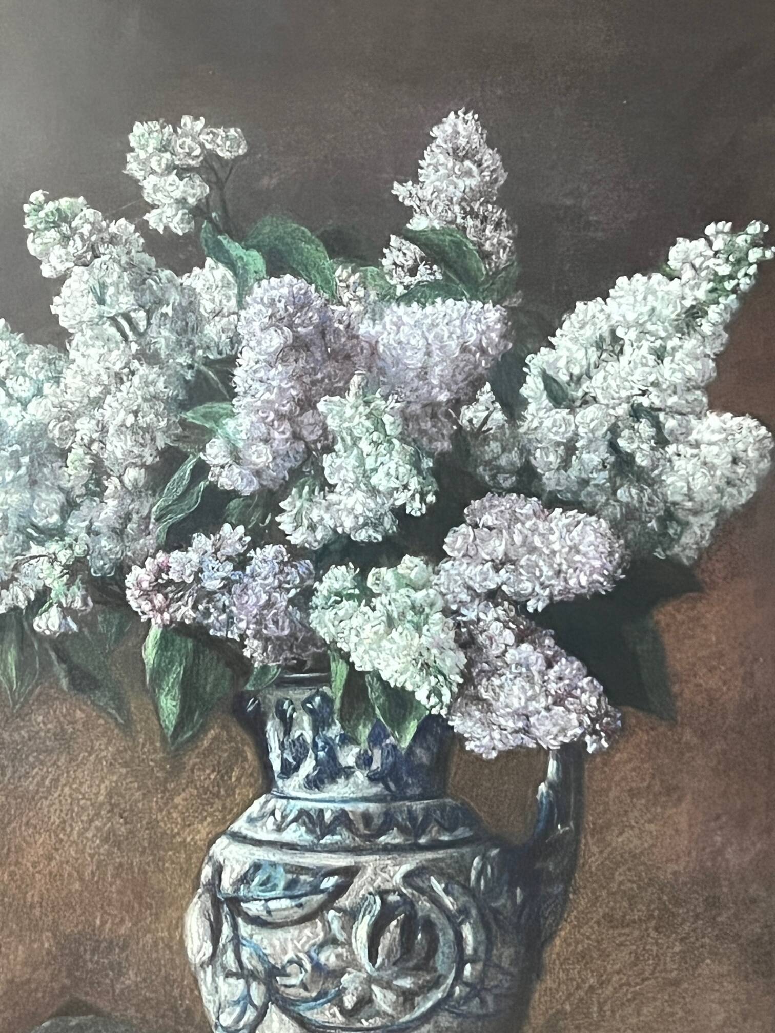 Painting "Lilacs in a vase"