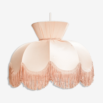 Vintage fringed lampshade