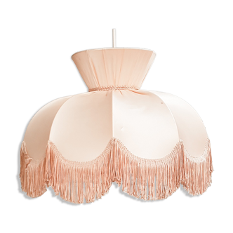 Vintage fringed lampshade