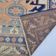 Geometric  Vintage Wool Carpet sku 3240