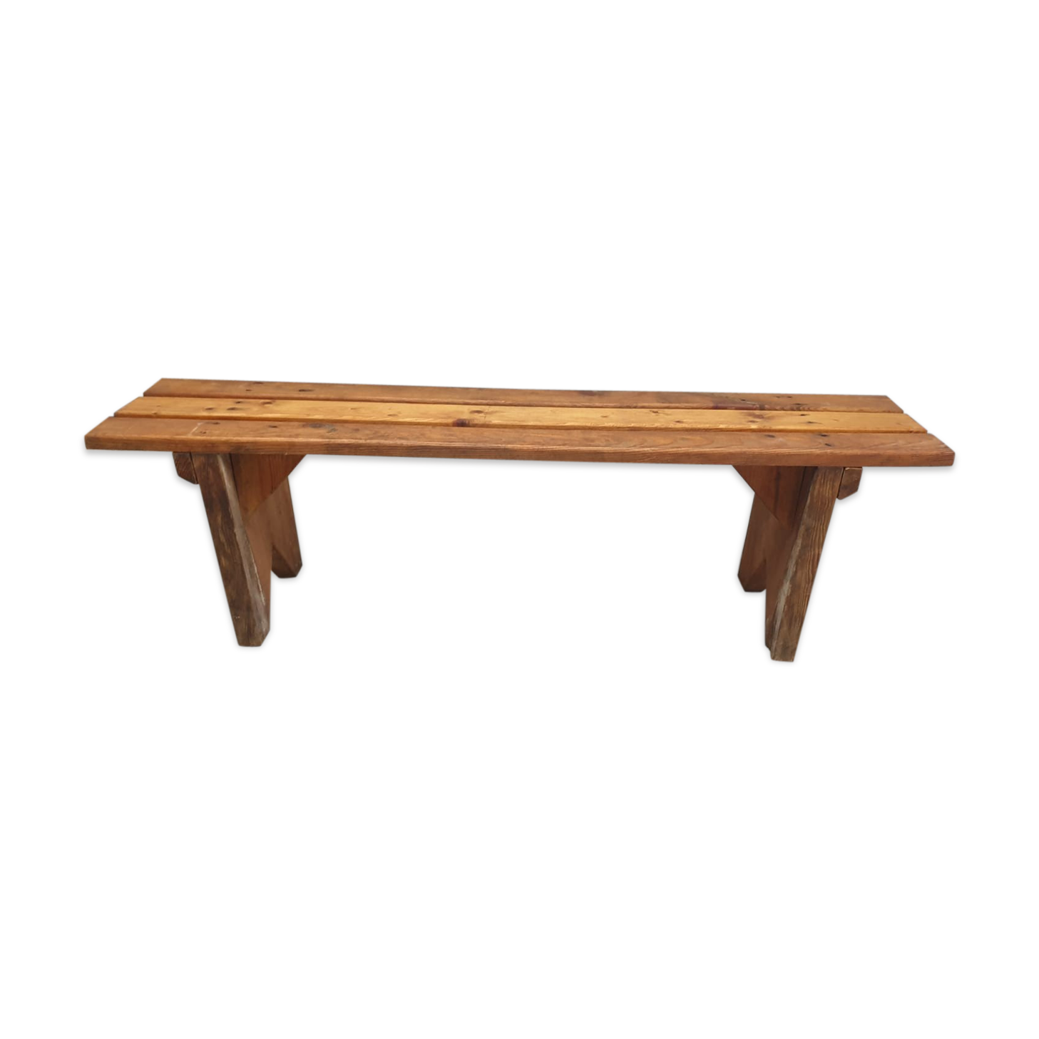 Antique wooden bench