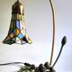 Art Nouveau Table Lamp Tiffany Style "Lotus Flower"