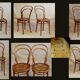 Paire de chaises bistrot 1900 n°14 luterma