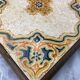 Ceramic and wood trivet