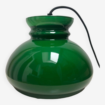 Lampe baladeuse opaline verte vintage